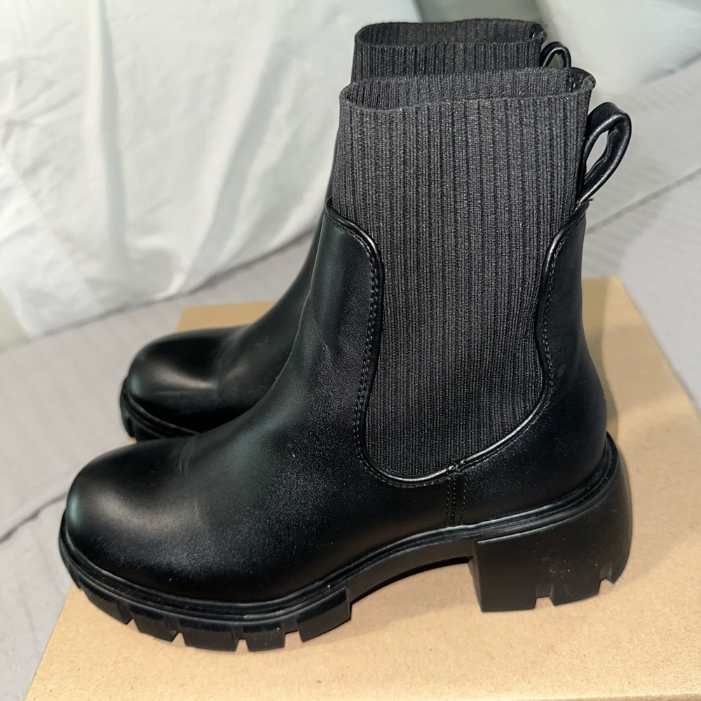 Black boots
